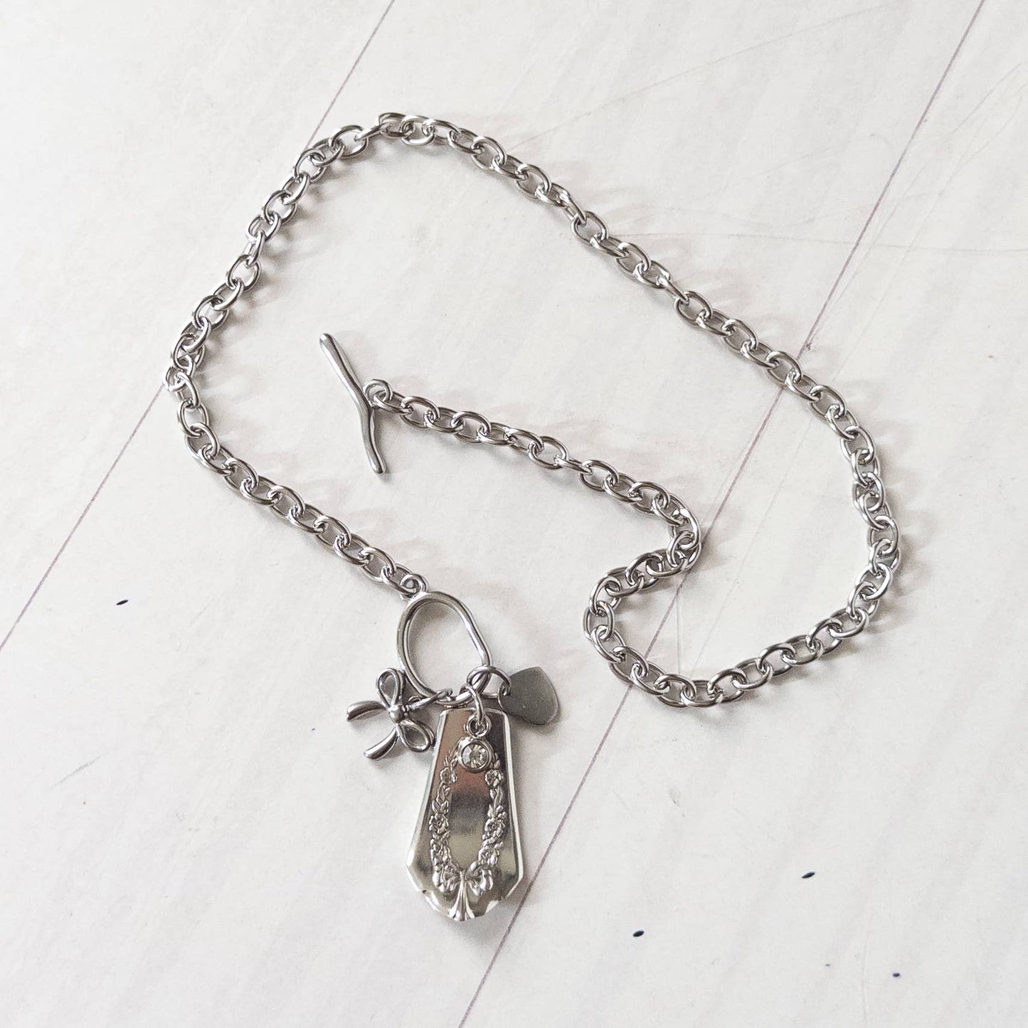 Eloise Charm Toggle Necklace