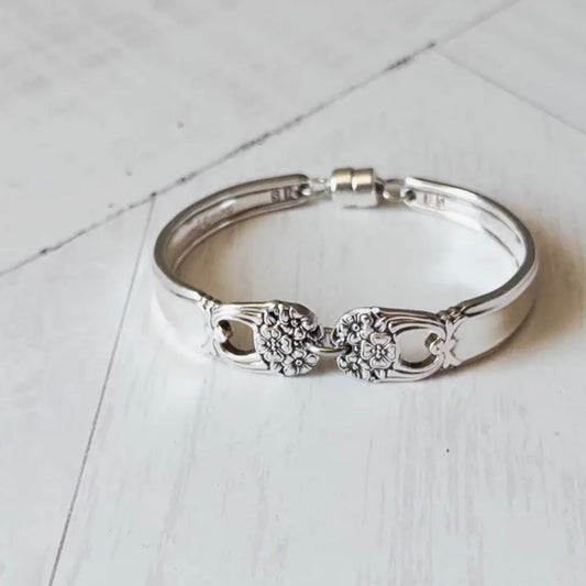 Eternally Yours Silverware Handle Bracelet