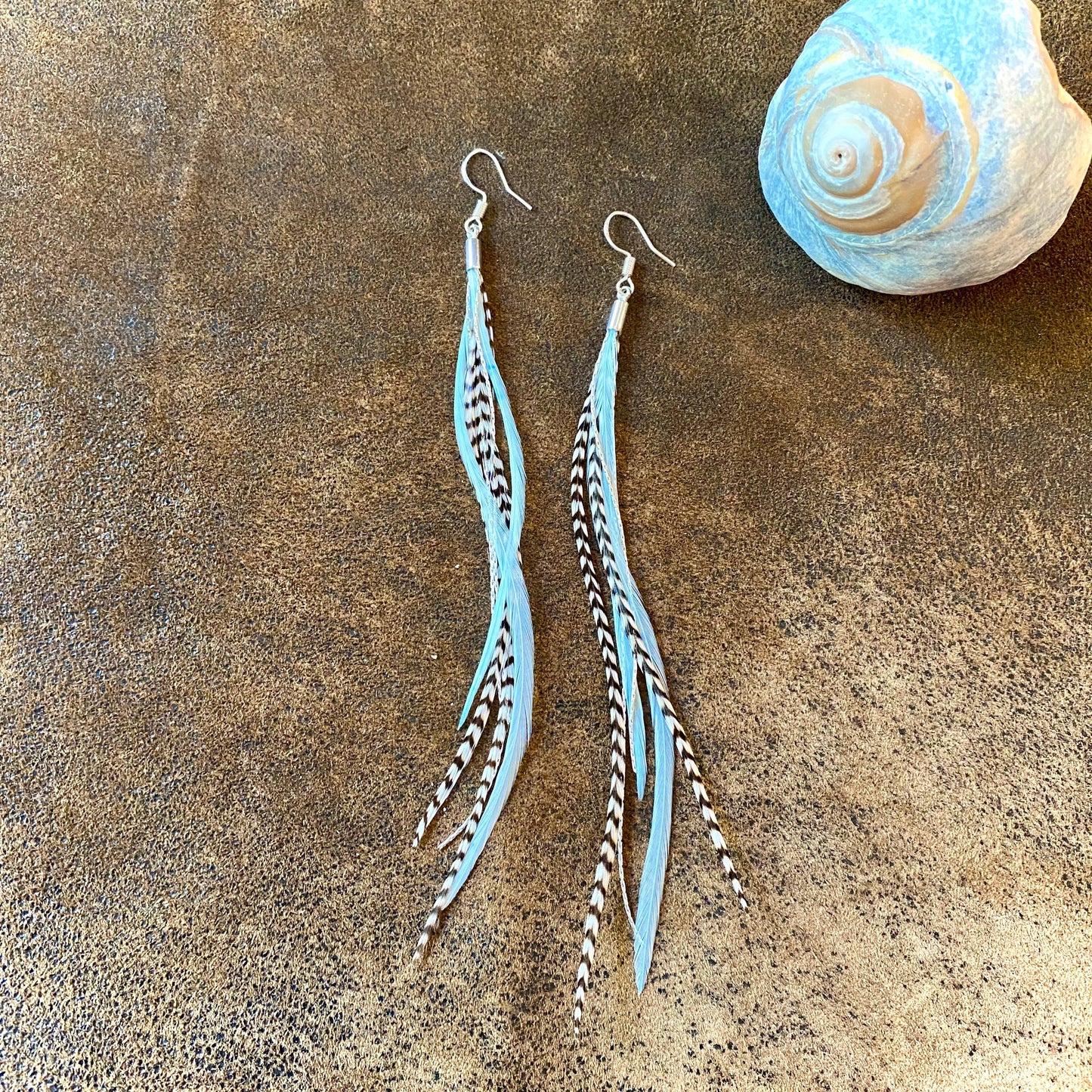 Mini Feather Earrings