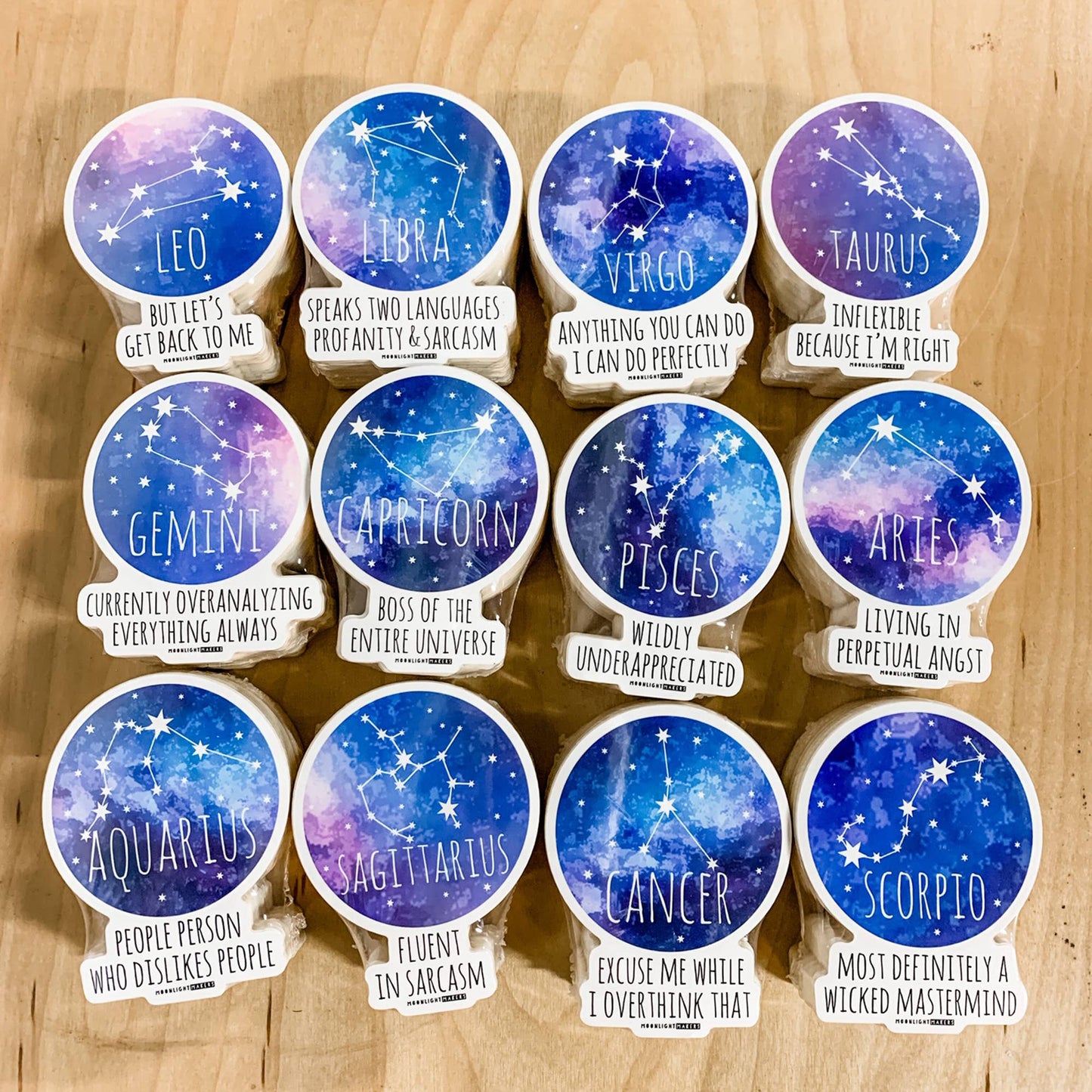 Zodiac Stickers