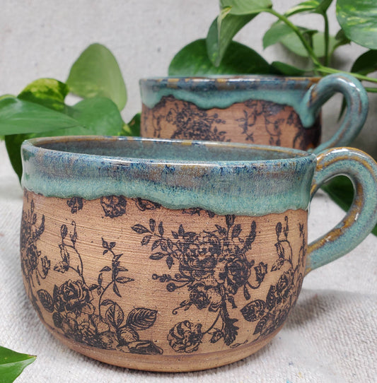 Rose Garden Soup Bowl