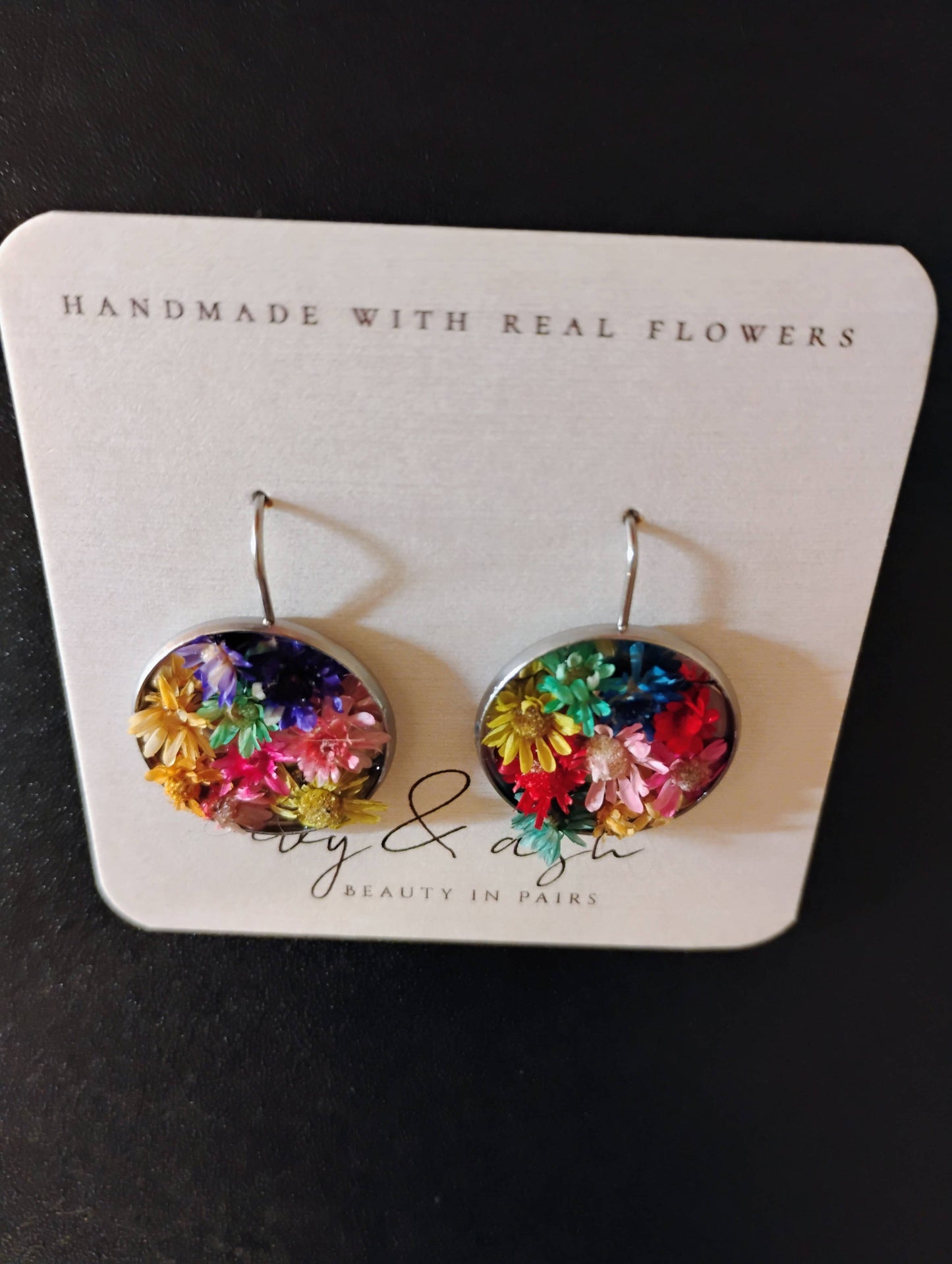 Wildflower Woman Dangle Earring