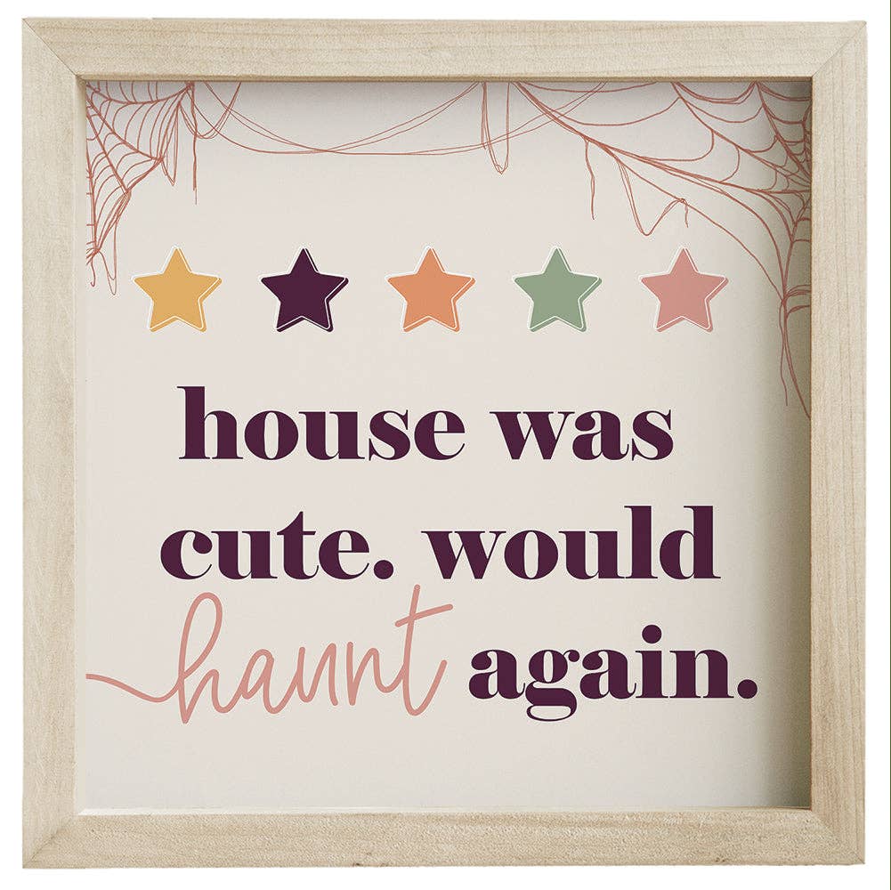 House Cute Haunt - Rustic Frames