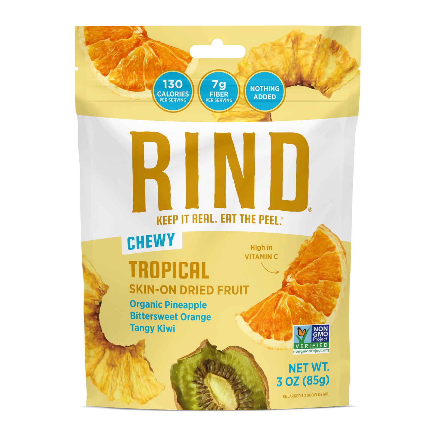 Tropical Blend, Skin-on Dried Fruit - 3oz