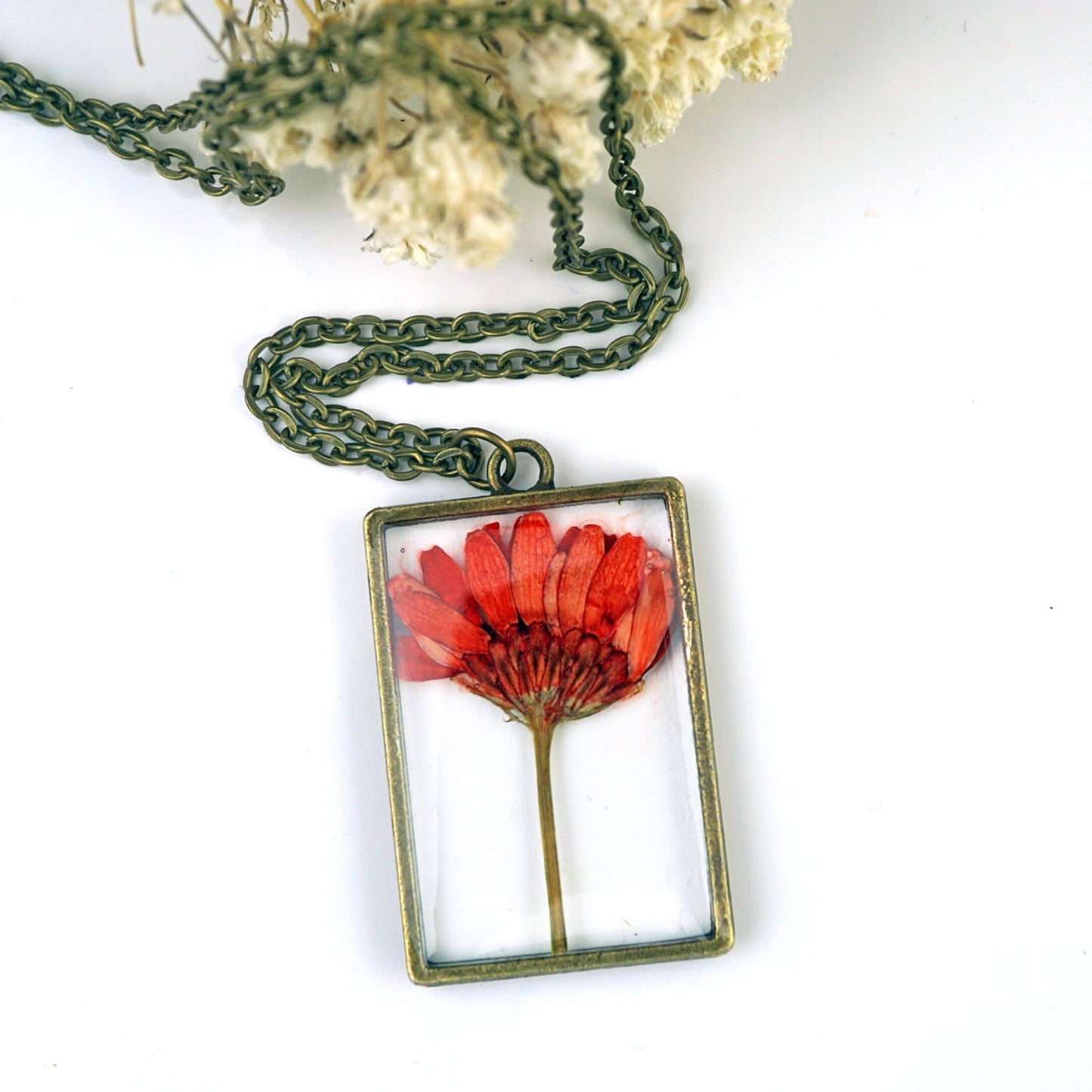 November Birth Flower Necklace