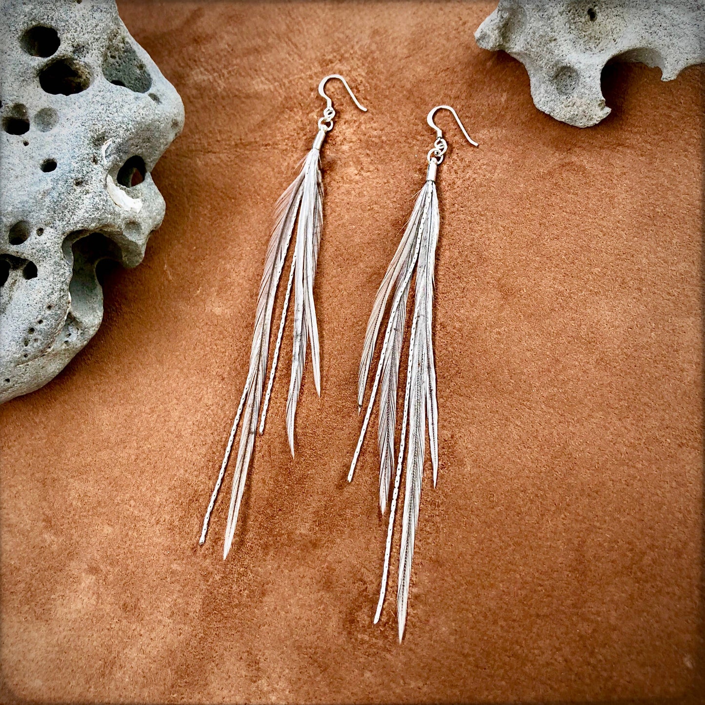 Mini Feather Earrings