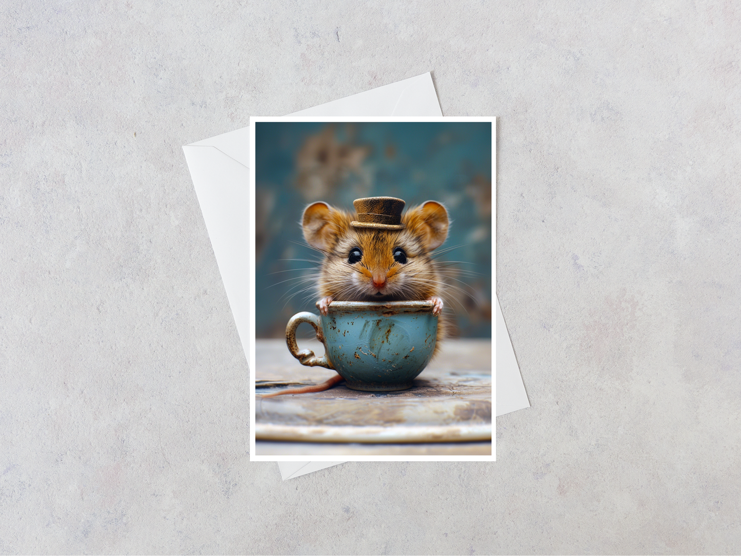 Mouse in Tea Cup