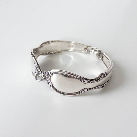 Precious Mirror Silverware Handle Bracelet
