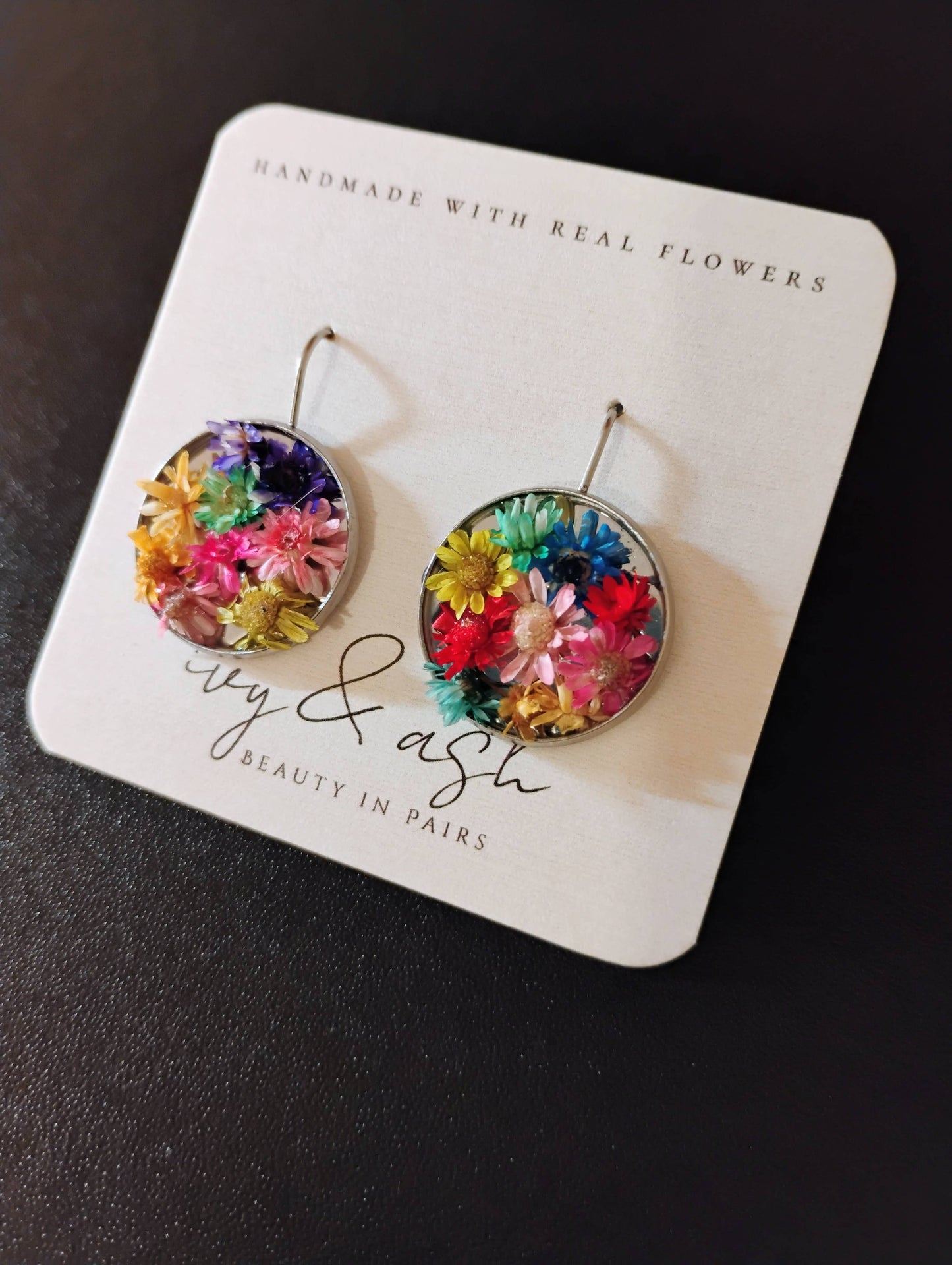Wildflower Woman Dangle Earring