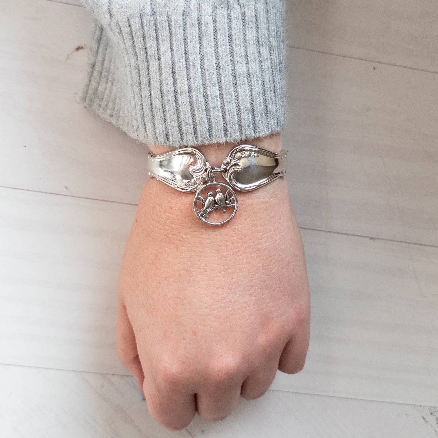 New Lovebirds Dangle Handle Bracelet