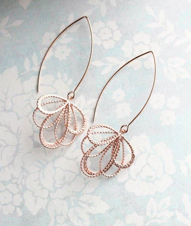 Gold Dangle Earrings