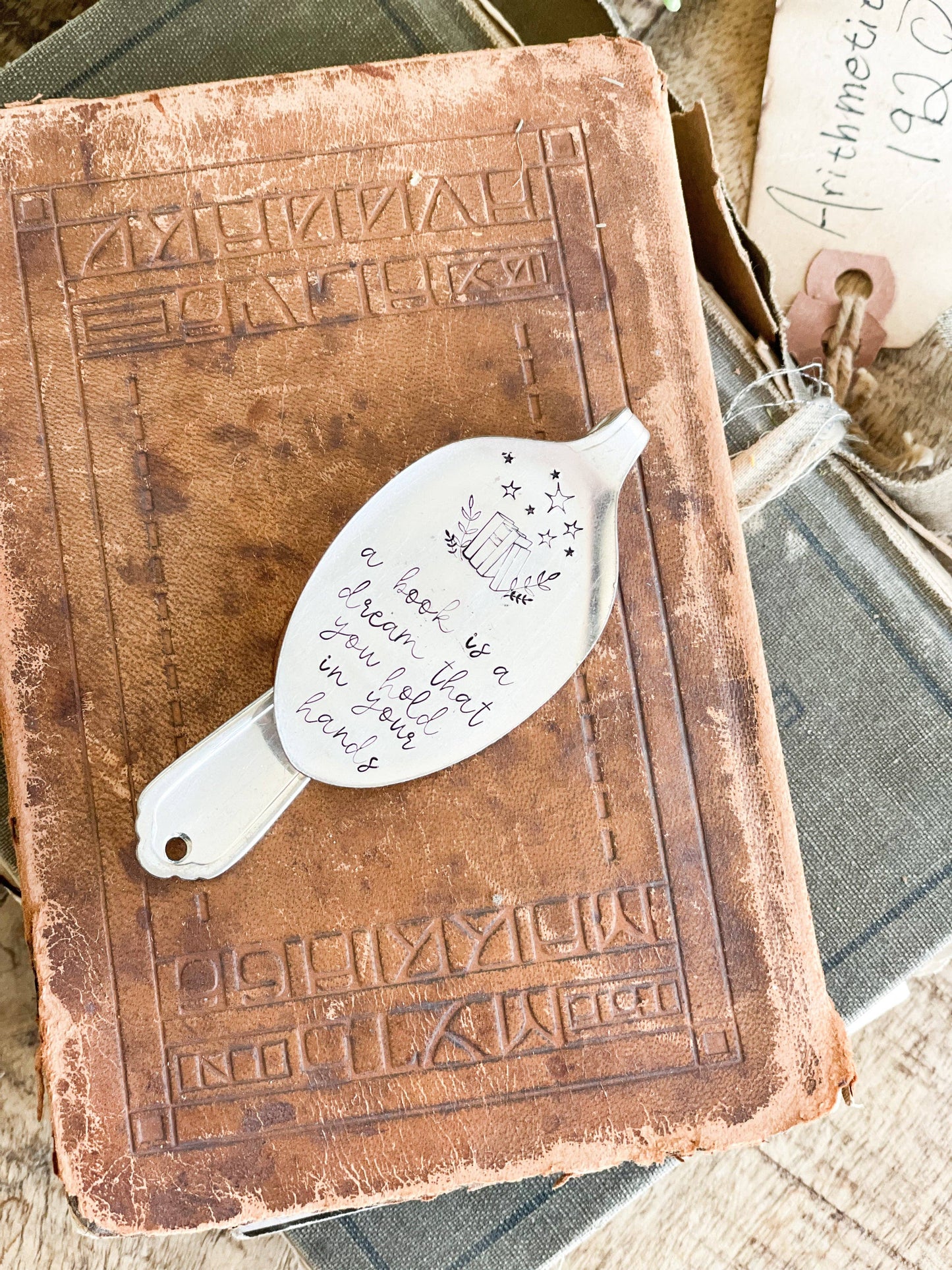 Stamped Spoon Bookmark