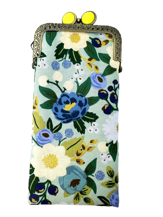 Eyeglass Case - Rosie Posie - Lemon