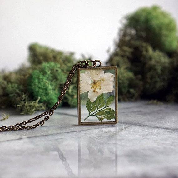 December Birth Flower Necklace