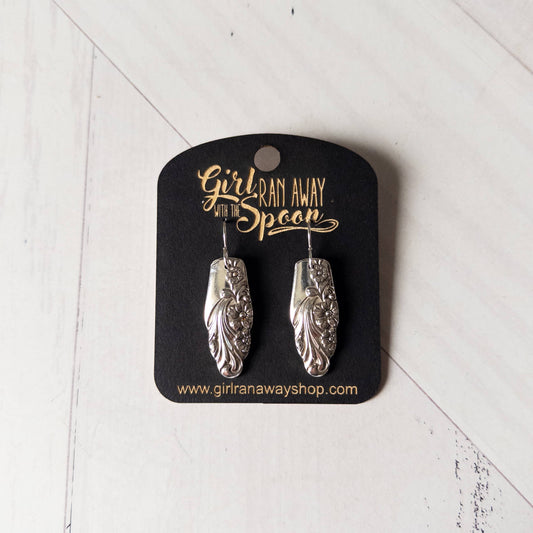 Evening Star Spoon Handle Earrings