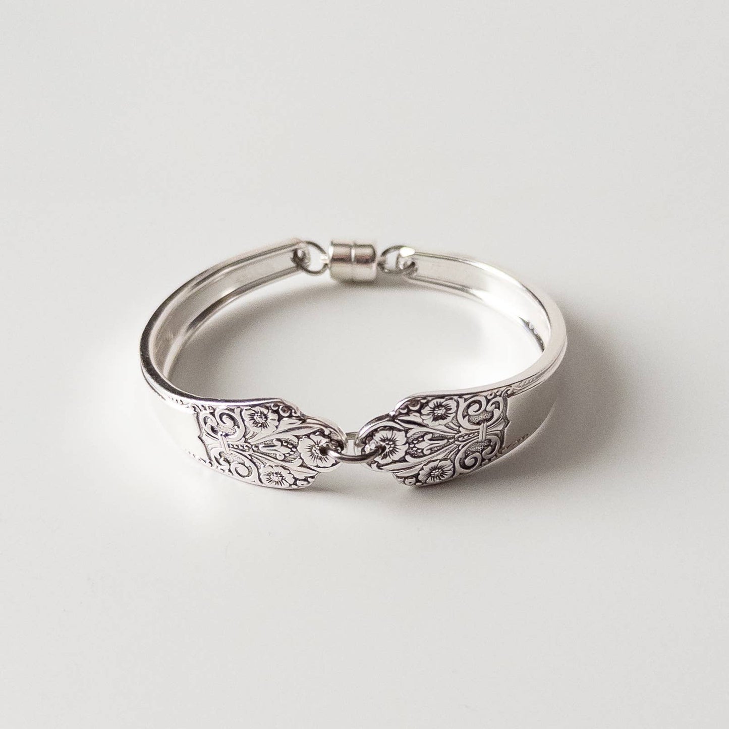 Precious Silverware Handle Bracelet