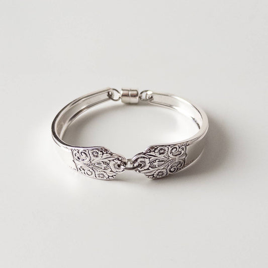 Precious Silverware Handle Bracelet