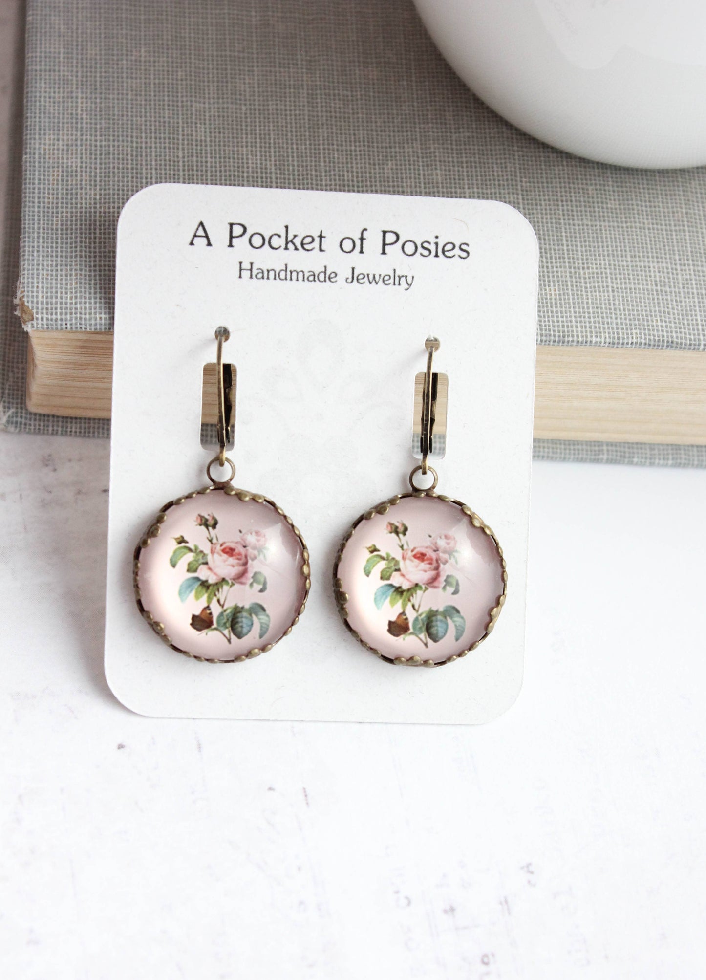 Rose Earrings