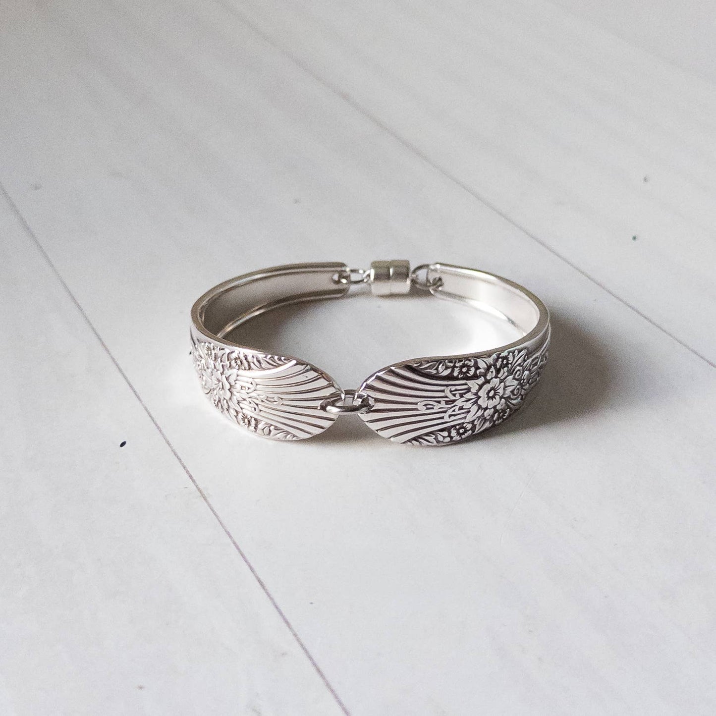 Marigold Silverware Handle Bracelet