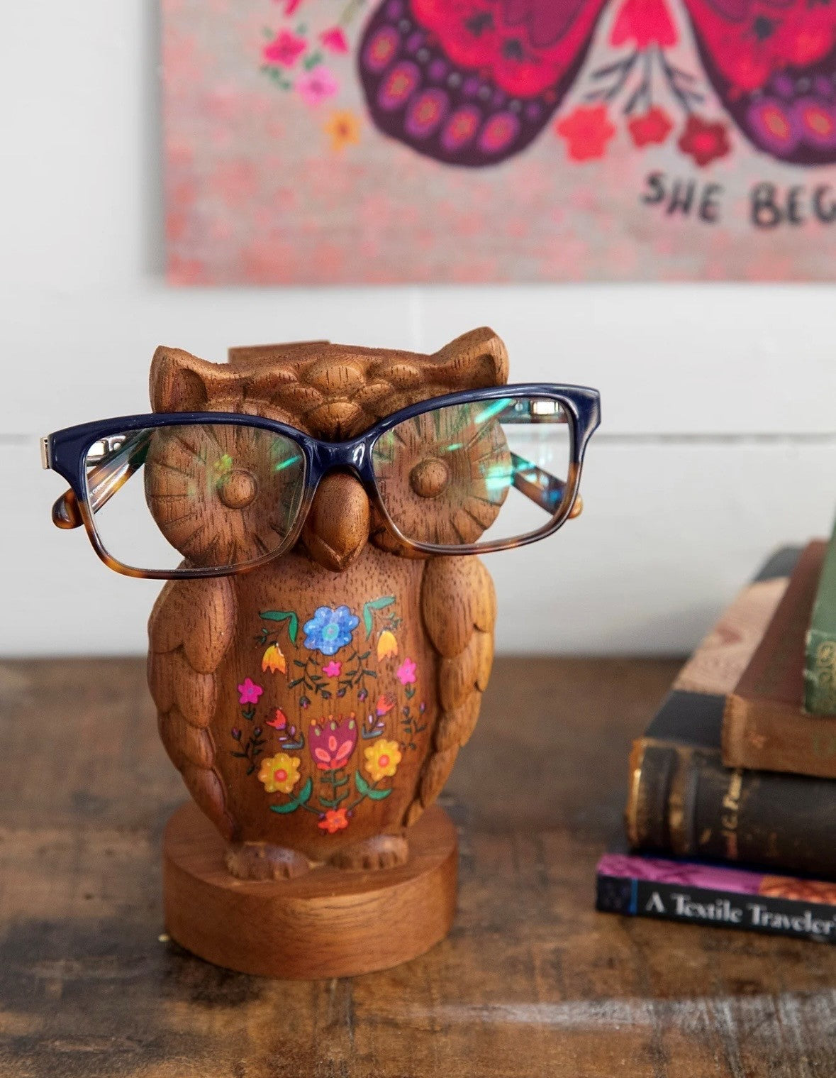 Owl Eyeglass Holder
