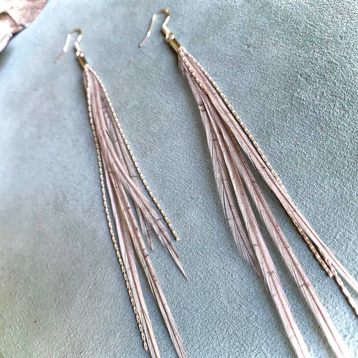 Mini Feather Earrings