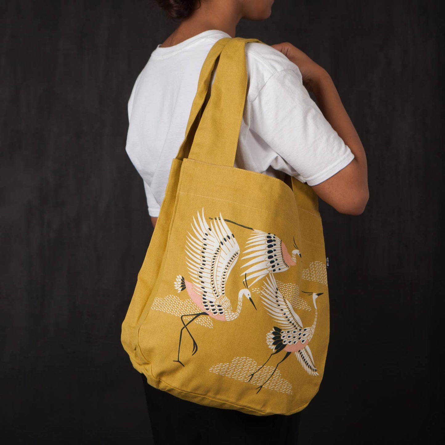 Flight Of Fancy Tote Bag Extra Wide Handles