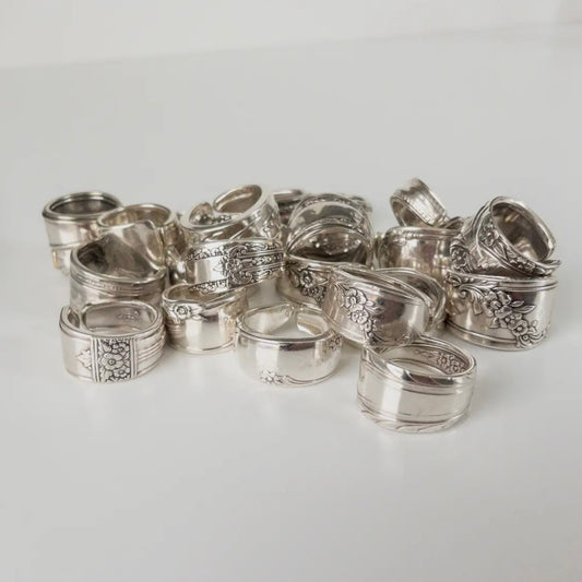 Vintage Flatware Handle Rings