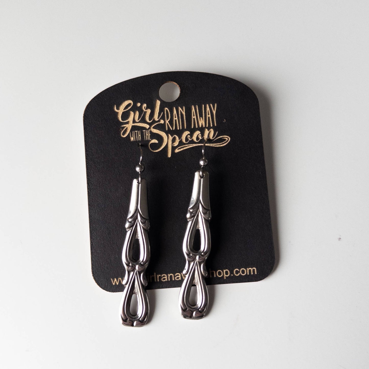 Mid-Length Chandelier Handle Earrings