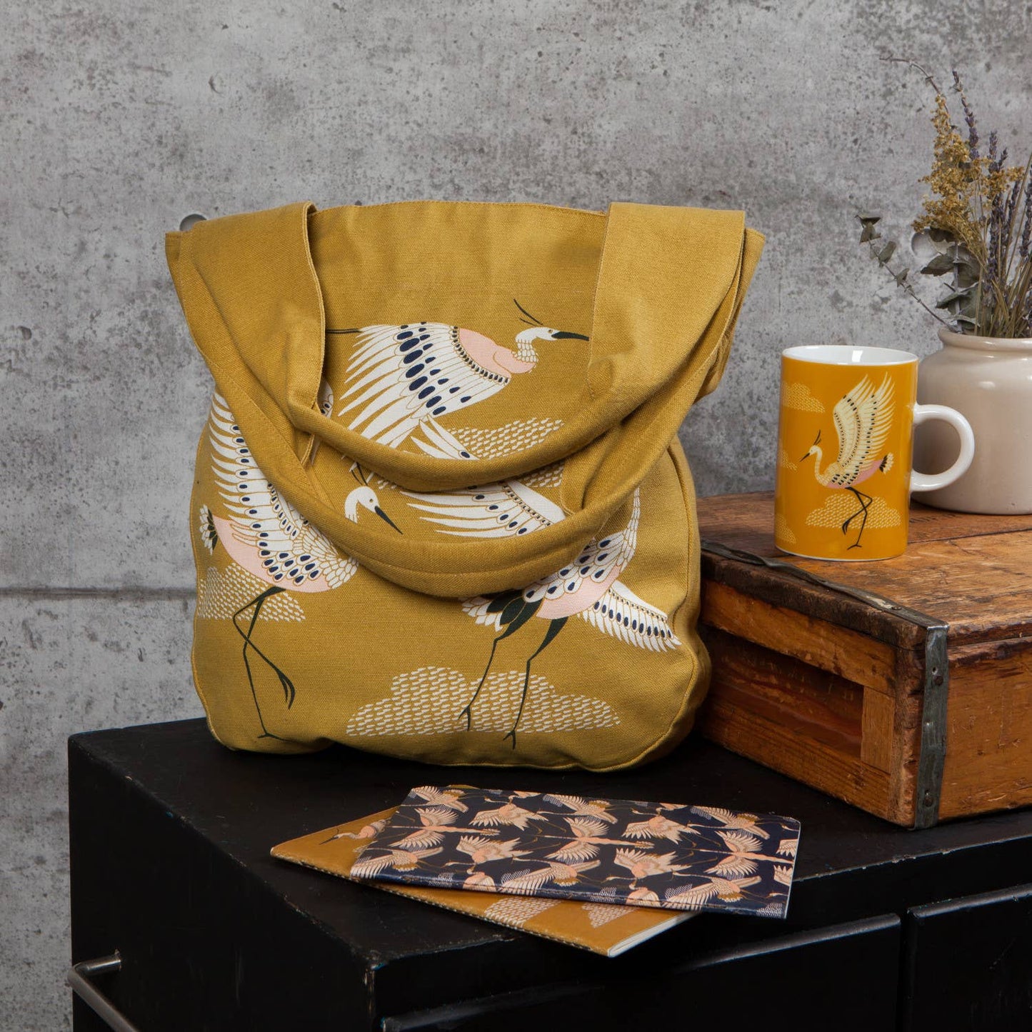 Flight Of Fancy Tote Bag Extra Wide Handles