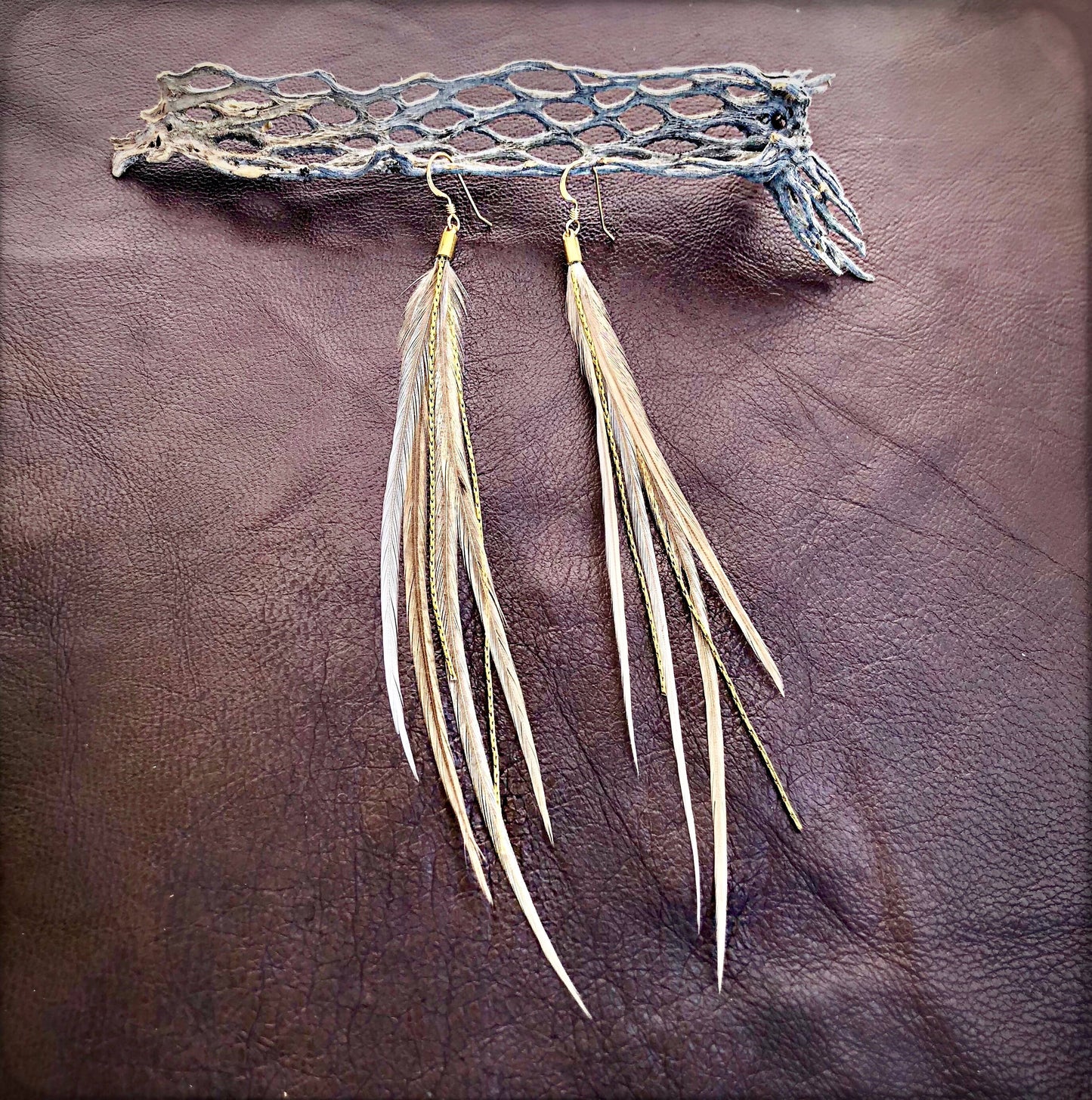 Mini Feather Earrings