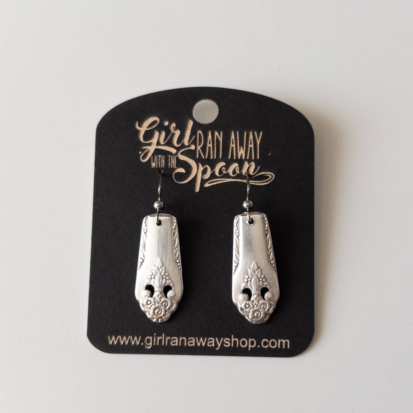Lovely Lady Spoon Handle Earrings