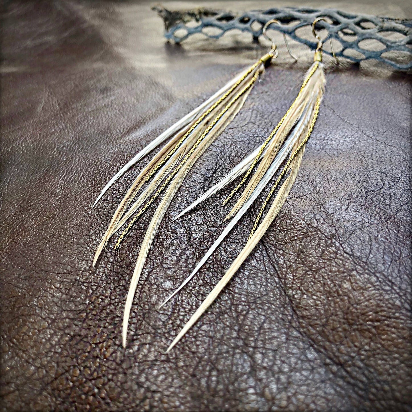Mini Feather Earrings