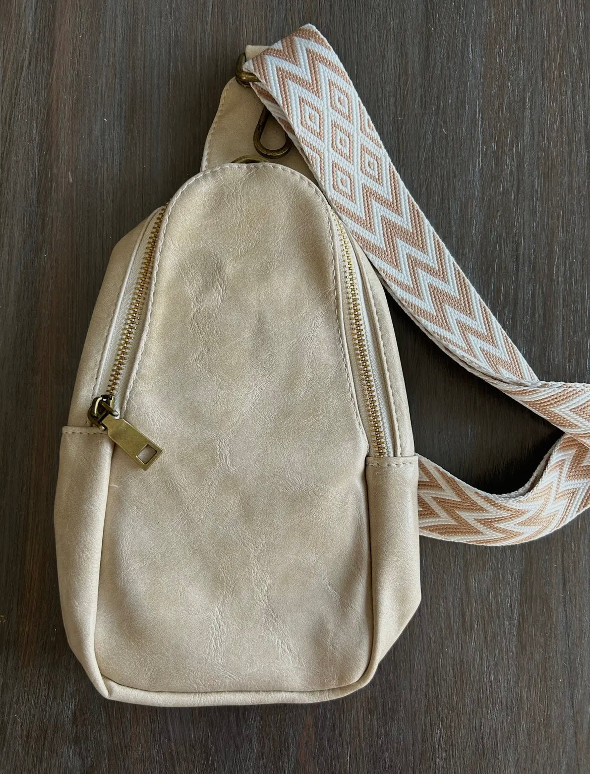 Soft Vegan Leather Crossbody Bag