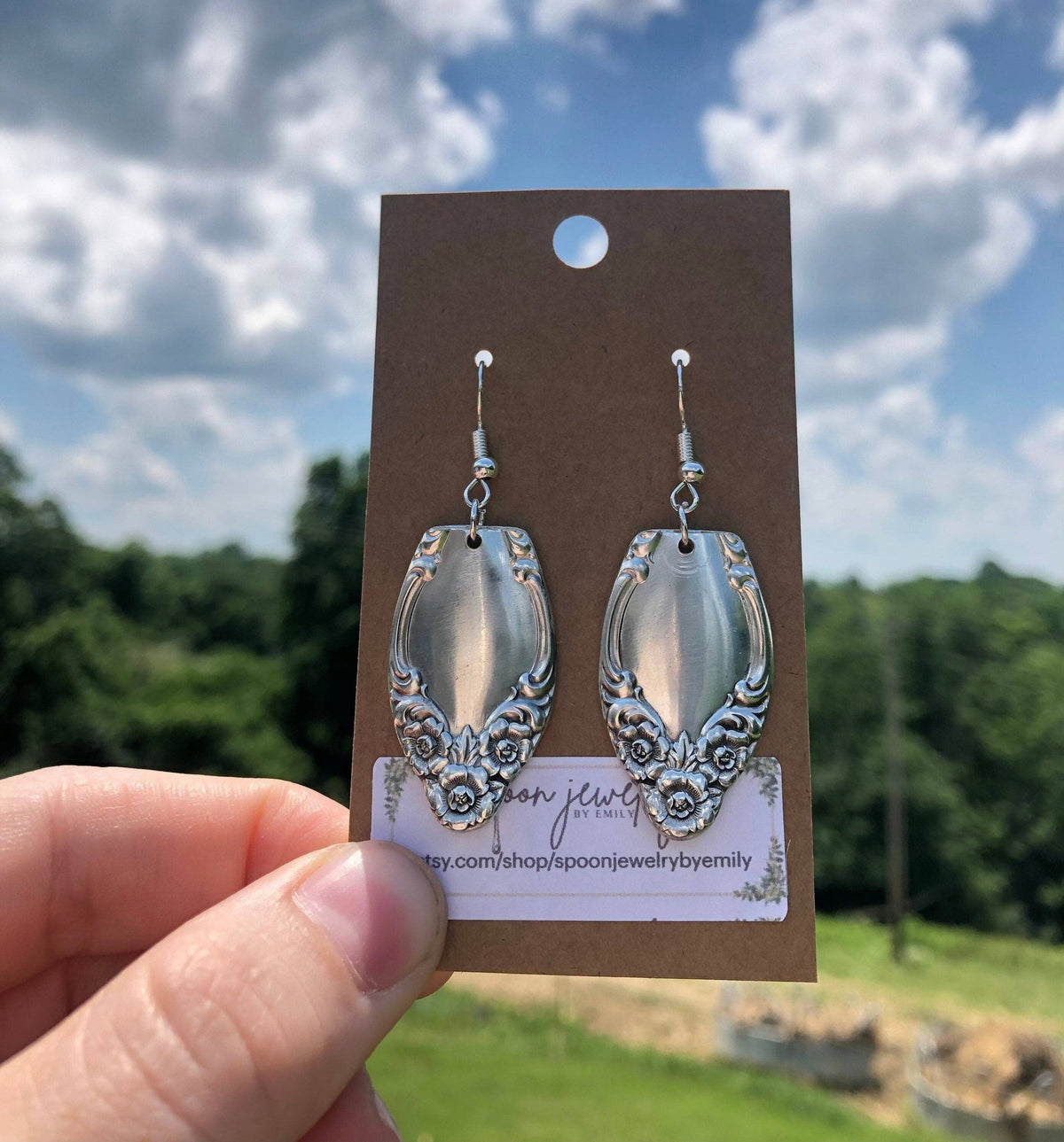 Lady Densmore Vintage Spoon Earrings
