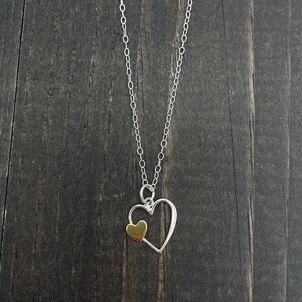 I Carry Your Heart With Me Necklace (sterling silver)