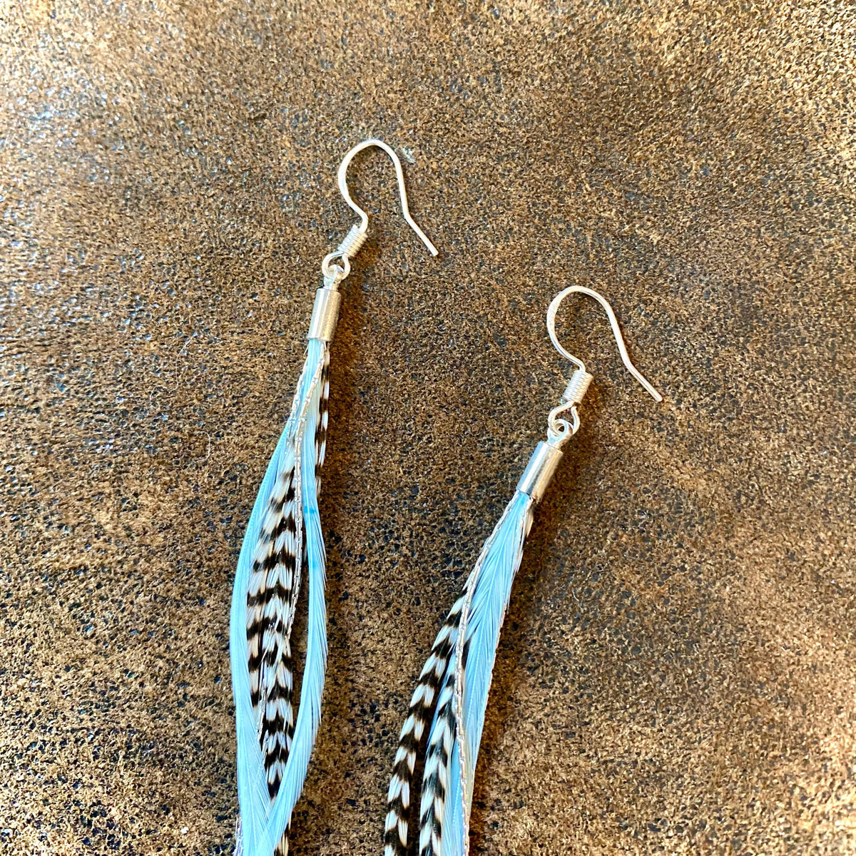 Mini Feather Earrings