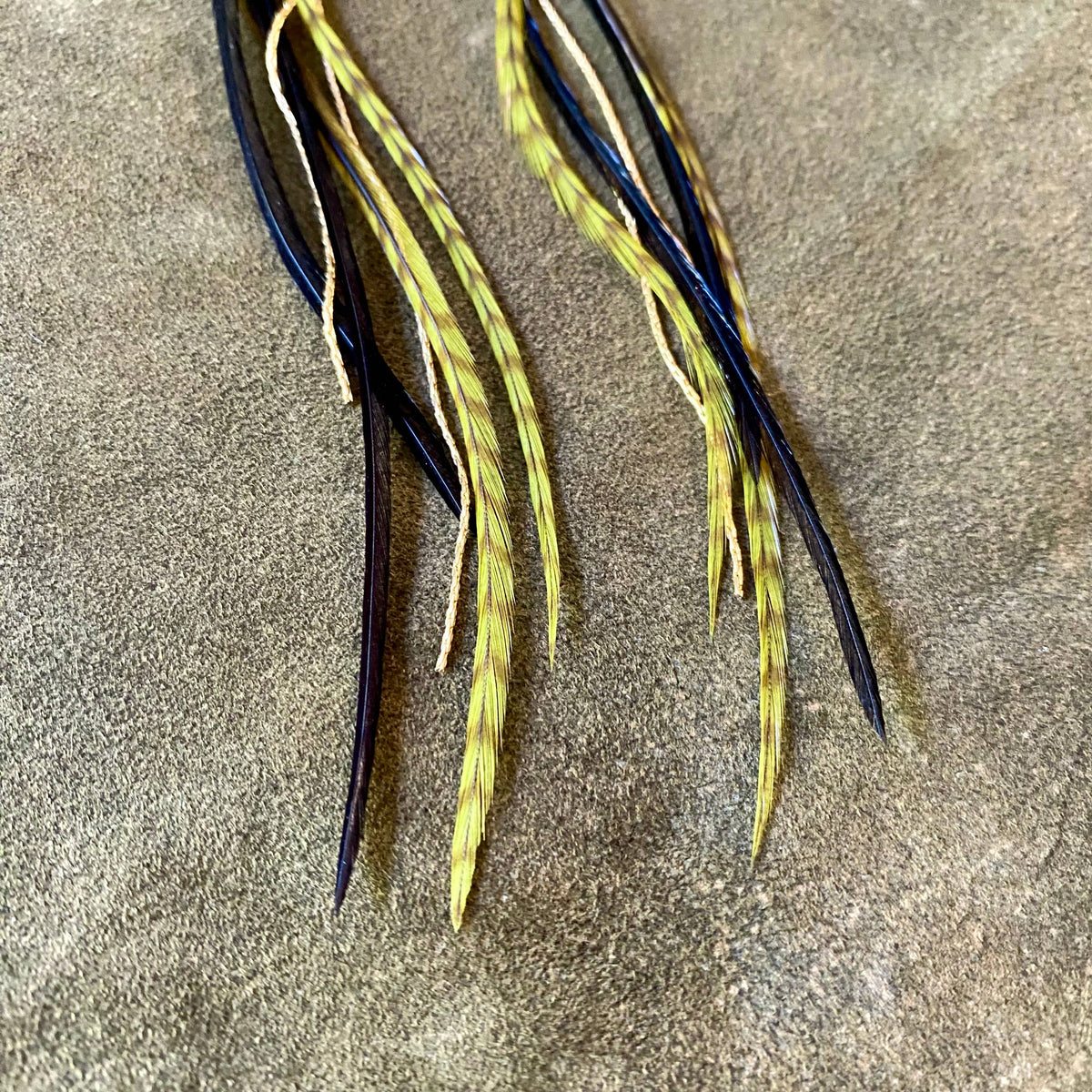 Mini Feather Earrings