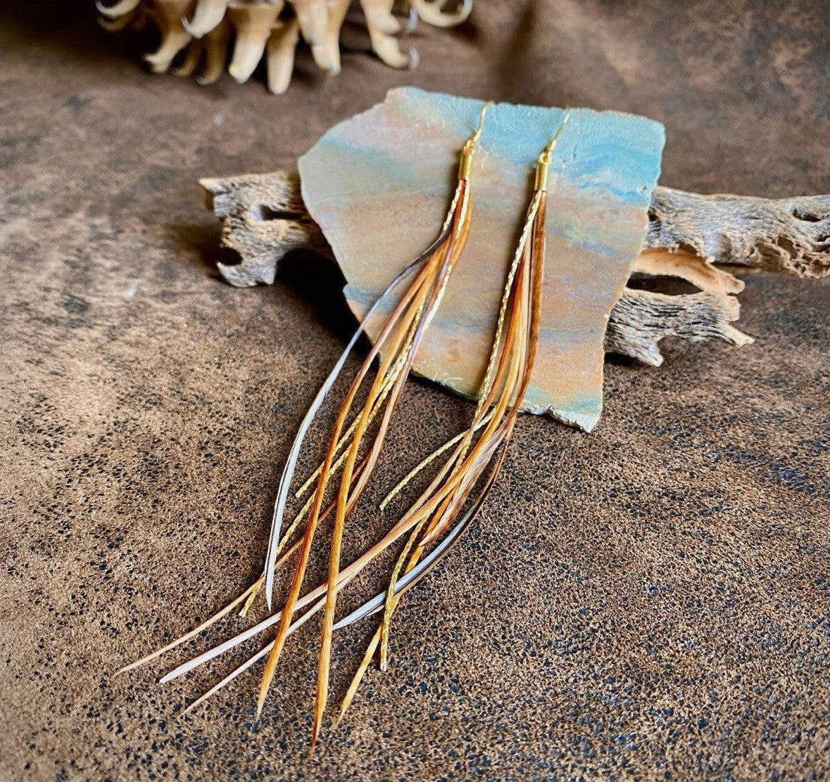 Mini Feather Earrings