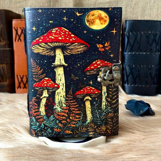 Vintage Mushroom Journal