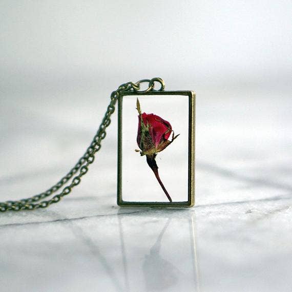 June Birth Flower Necklace