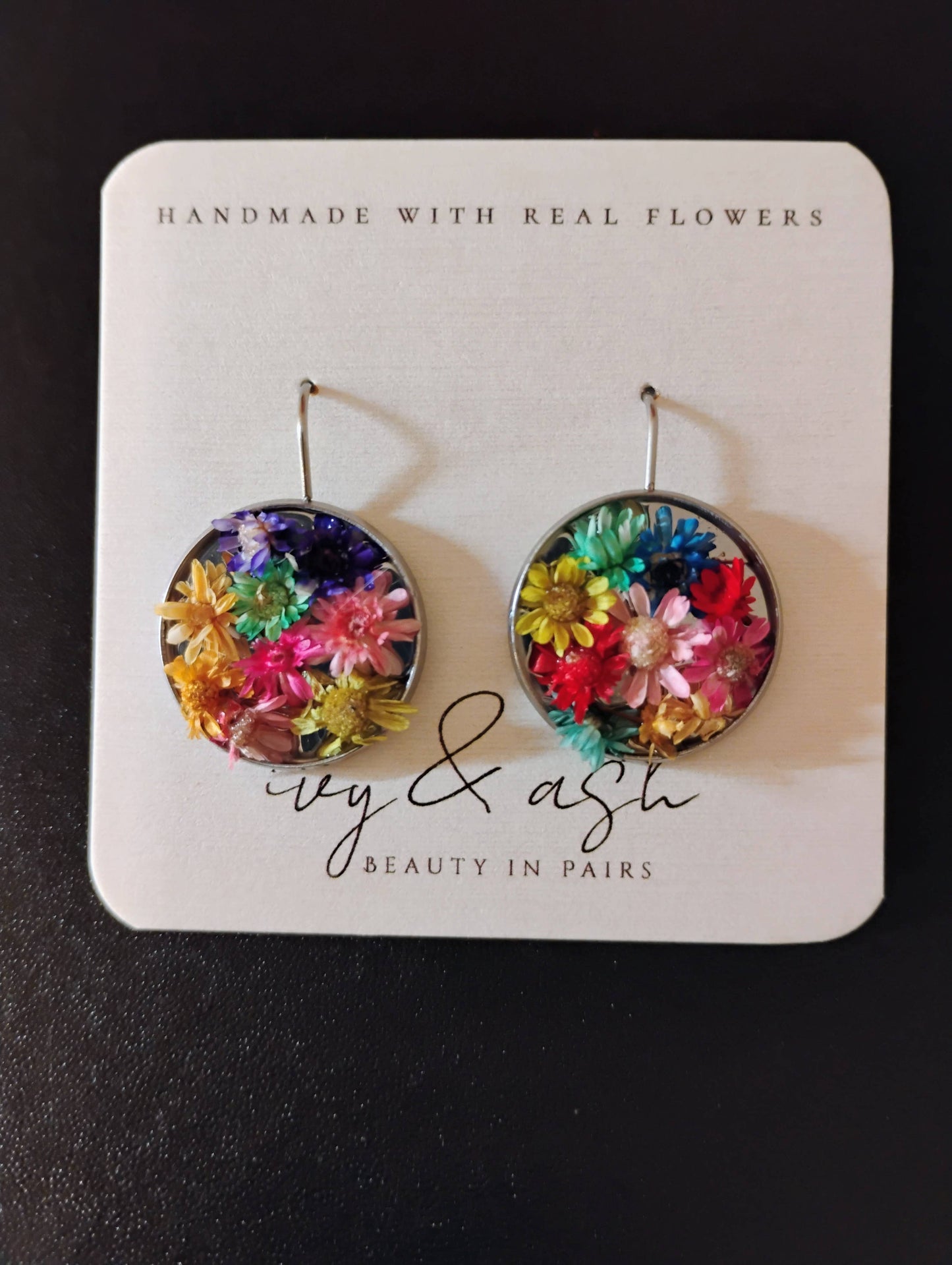 Wildflower Woman Dangle Earring