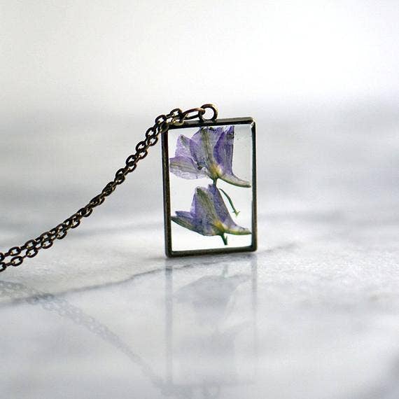 February Birth Flower Necklace