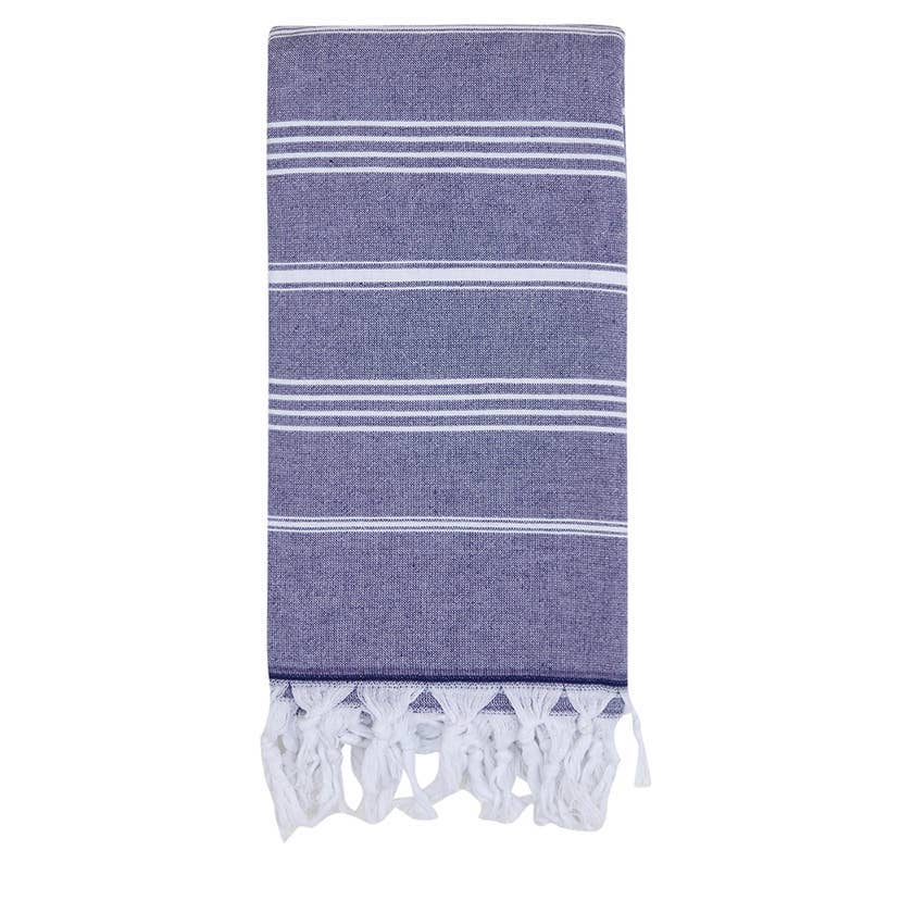 Stripe Turkish Bath Towels w/ Terryback