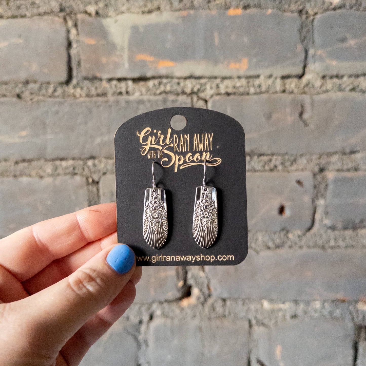 Marigold Spoon Handle Earrings