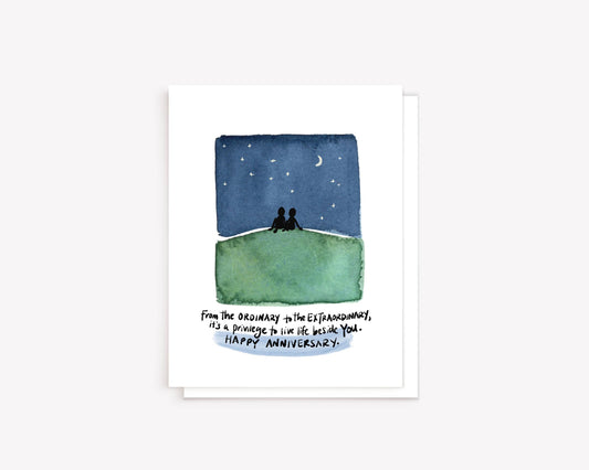Ordinary Extraordinary Anniversary Greeting Card