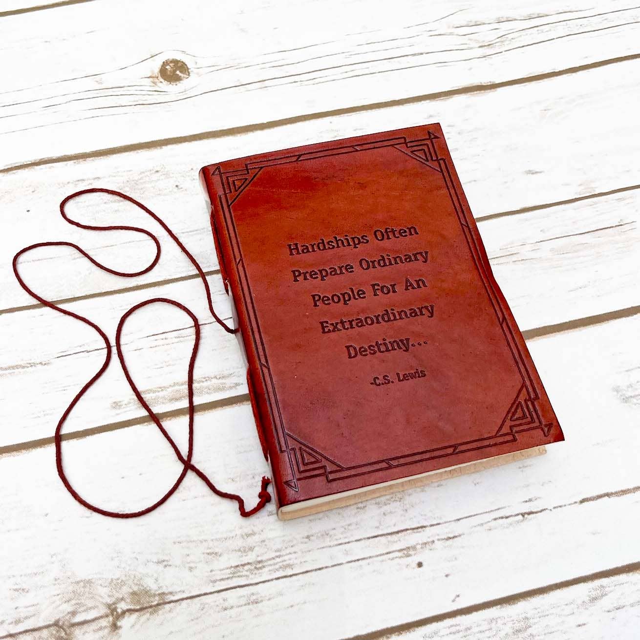 Hardships And Extraordinary Journey C.S. Lewis Notebook