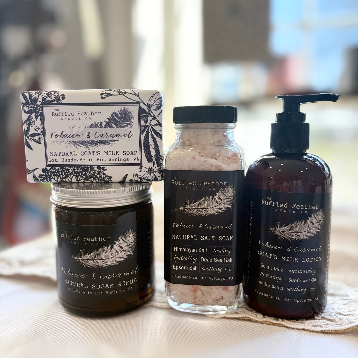 Ruffled Feather Soap
