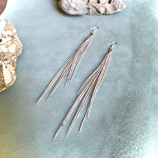 Mini Feather Earrings