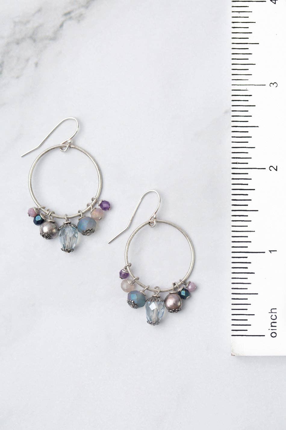 Reflections Crystal Cluster Earrings