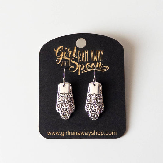 Precious Spoon Handle Earrings